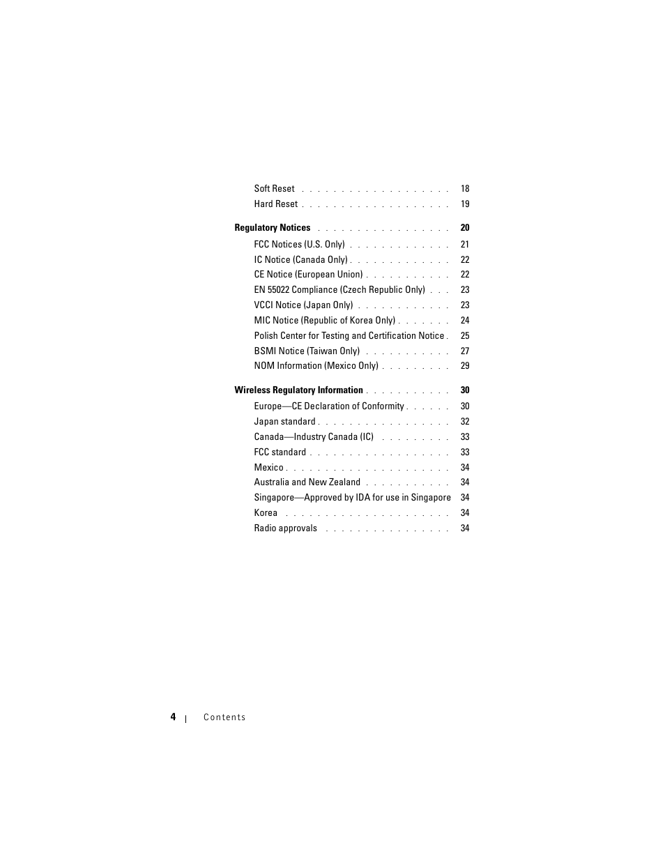 Dell AXIM X3 User Manual | Page 6 / 366