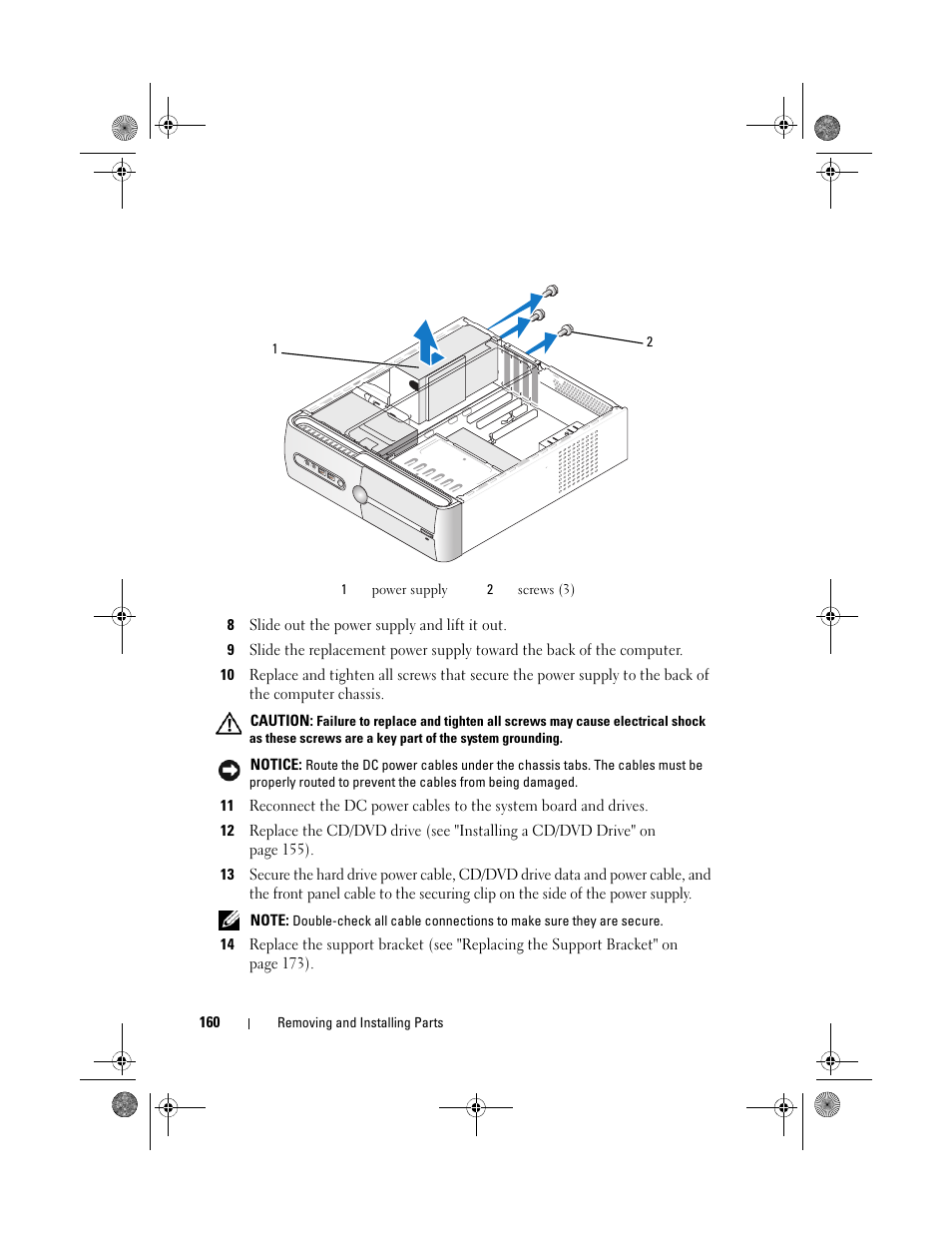 Dell Inspiron 530s (Mid 2007) User Manual | Page 160 / 222