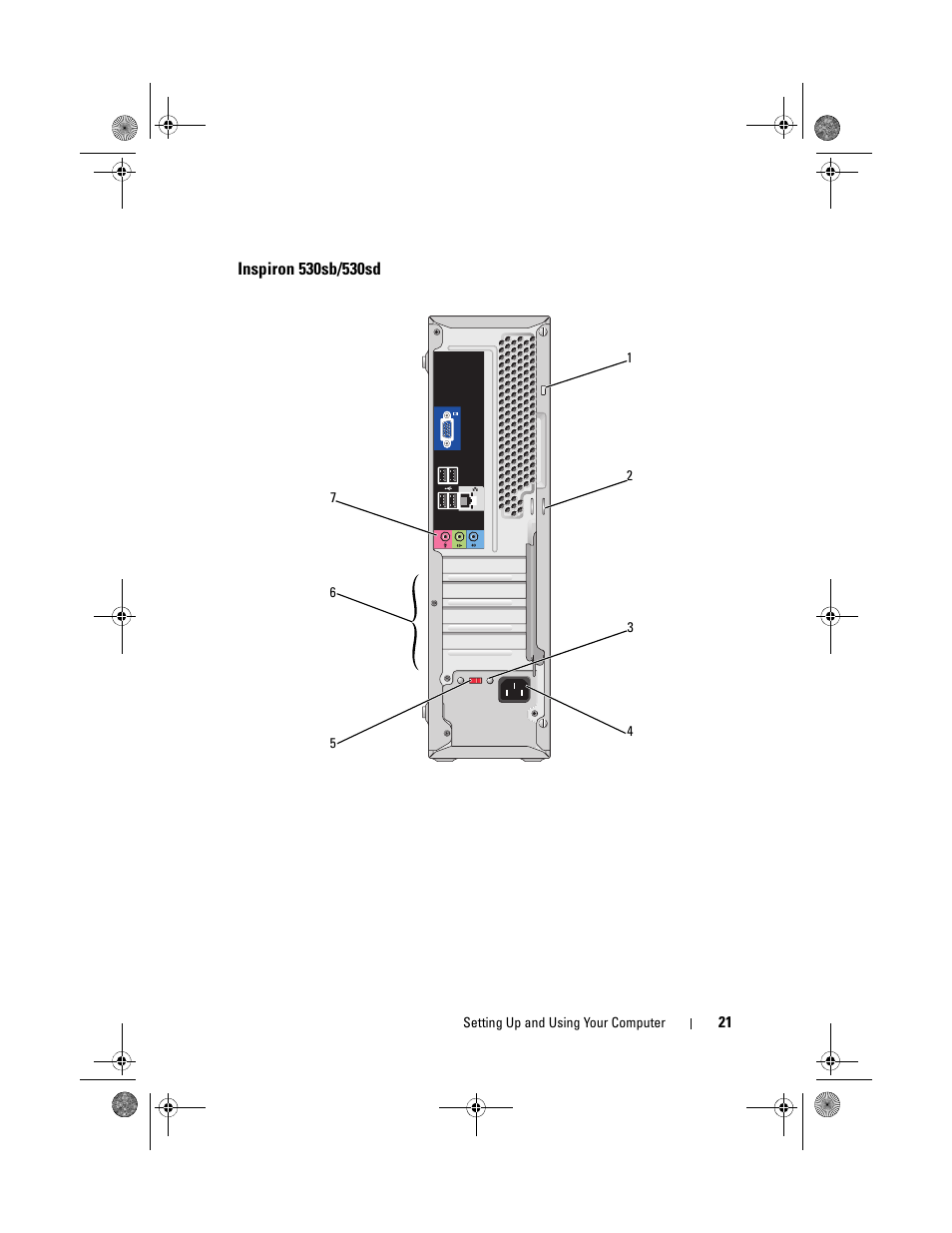 Inspiron 530sb/530sd | Dell Inspiron 530s (Mid 2007) User Manual | Page 21 / 222