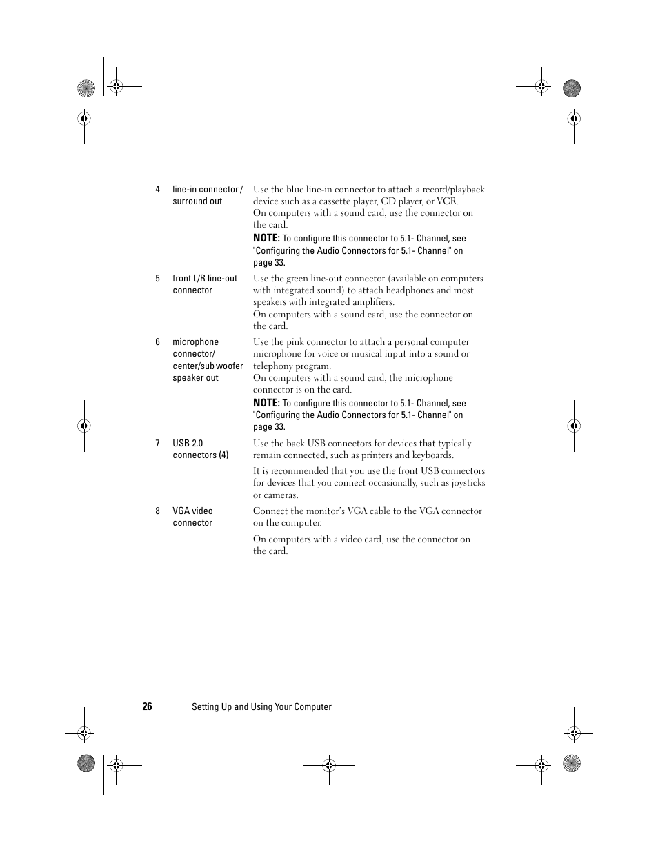 Dell Inspiron 530s (Mid 2007) User Manual | Page 26 / 222