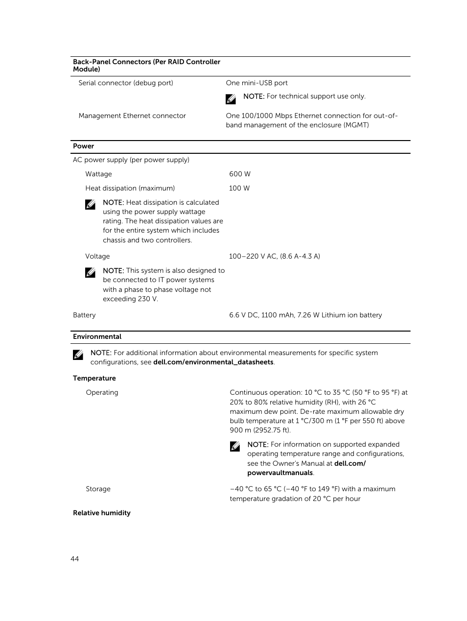 Dell PowerVault MD3800i User Manual | Page 44 / 47