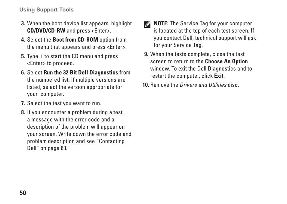 Dell Inspiron 1750 (Mid 2009) User Manual | Page 52 / 84