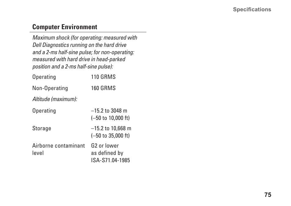 Dell Inspiron 1750 (Mid 2009) User Manual | Page 77 / 84