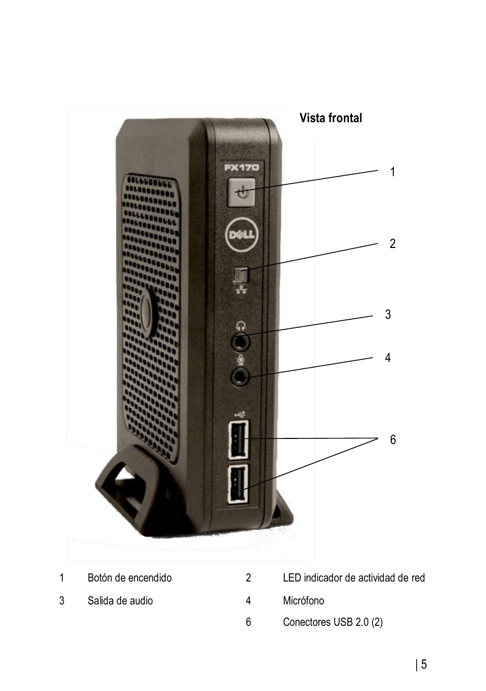 Información de instalación y funciones | Dell OptiPlex FX170 (Mid 2011) User Manual | Page 53 / 144