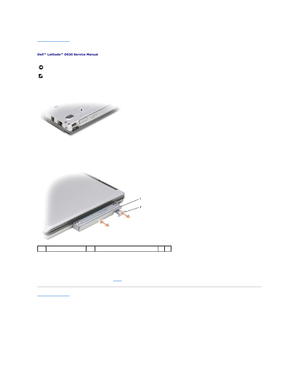 Media bay devices | Dell Latitude D630 User Manual | Page 31 / 43