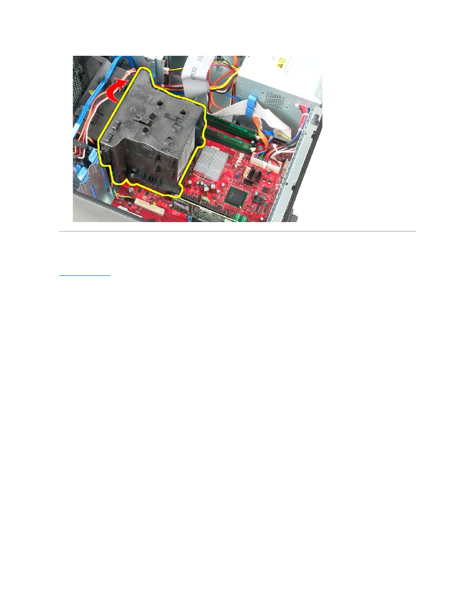 Replacing the heat sink | Dell OptiPlex 580 (Early 2010) User Manual | Page 14 / 54