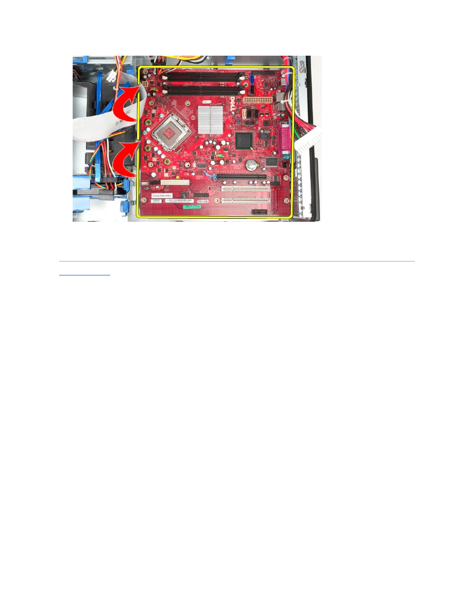 Replacing the system board | Dell OptiPlex 580 (Early 2010) User Manual | Page 46 / 54