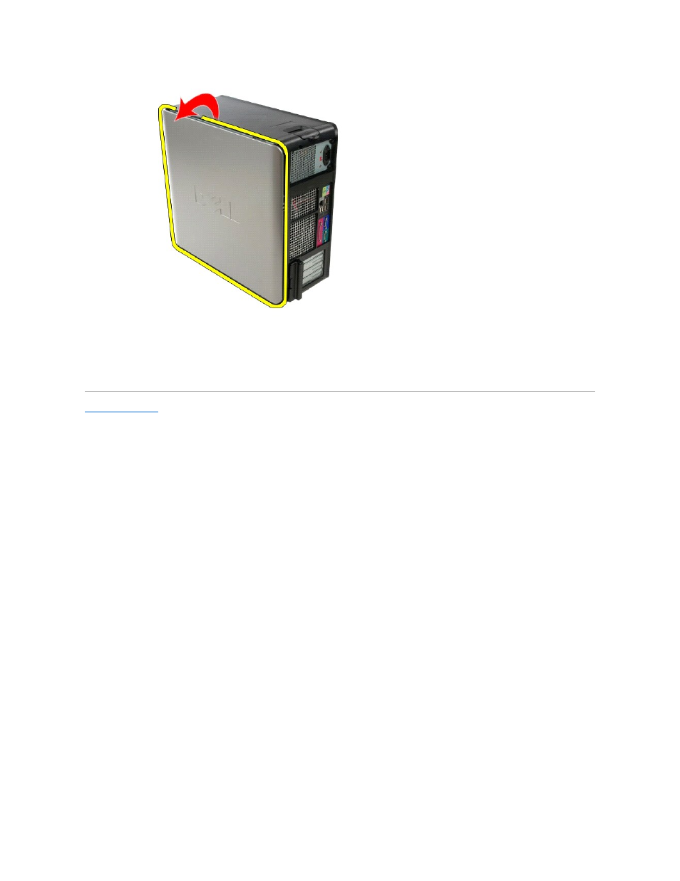 Replacing the cover | Dell OptiPlex 580 (Early 2010) User Manual | Page 5 / 54