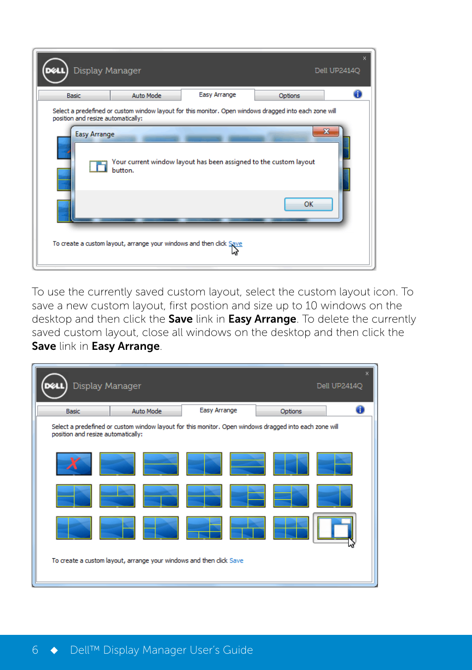 Dell UP2414Q Monitor User Manual | Page 6 / 6