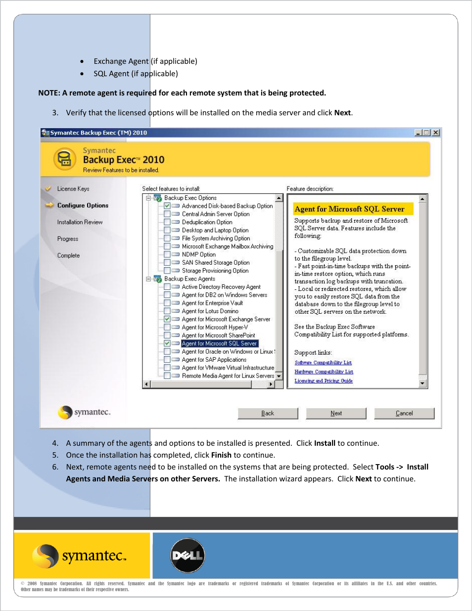 Dell PowerVault DL2100 User Manual | Page 12 / 20