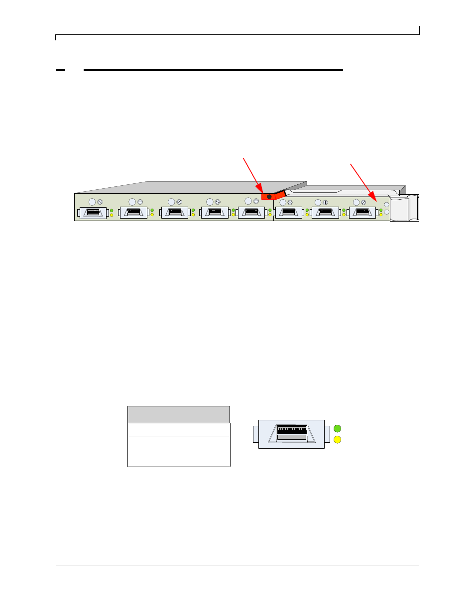 2 installation and basic operation, 1 switch platform hardware overview, 1 infiniband connectors | Chapter 2 installation and basic operation, 2installation and basic operation | Dell PowerEdge M600 User Manual | Page 8 / 22