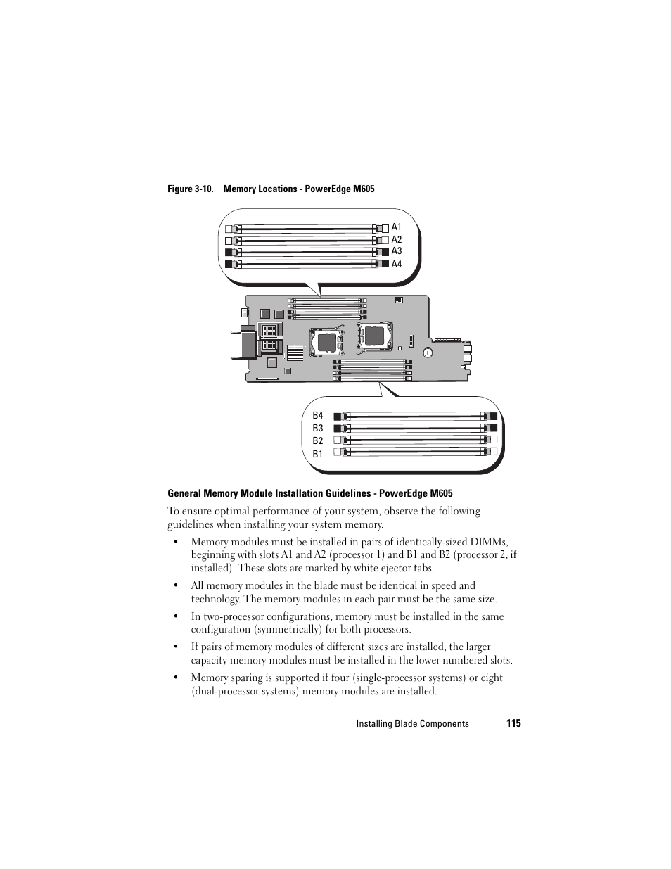 Dell PowerEdge M805 User Manual | Page 115 / 236