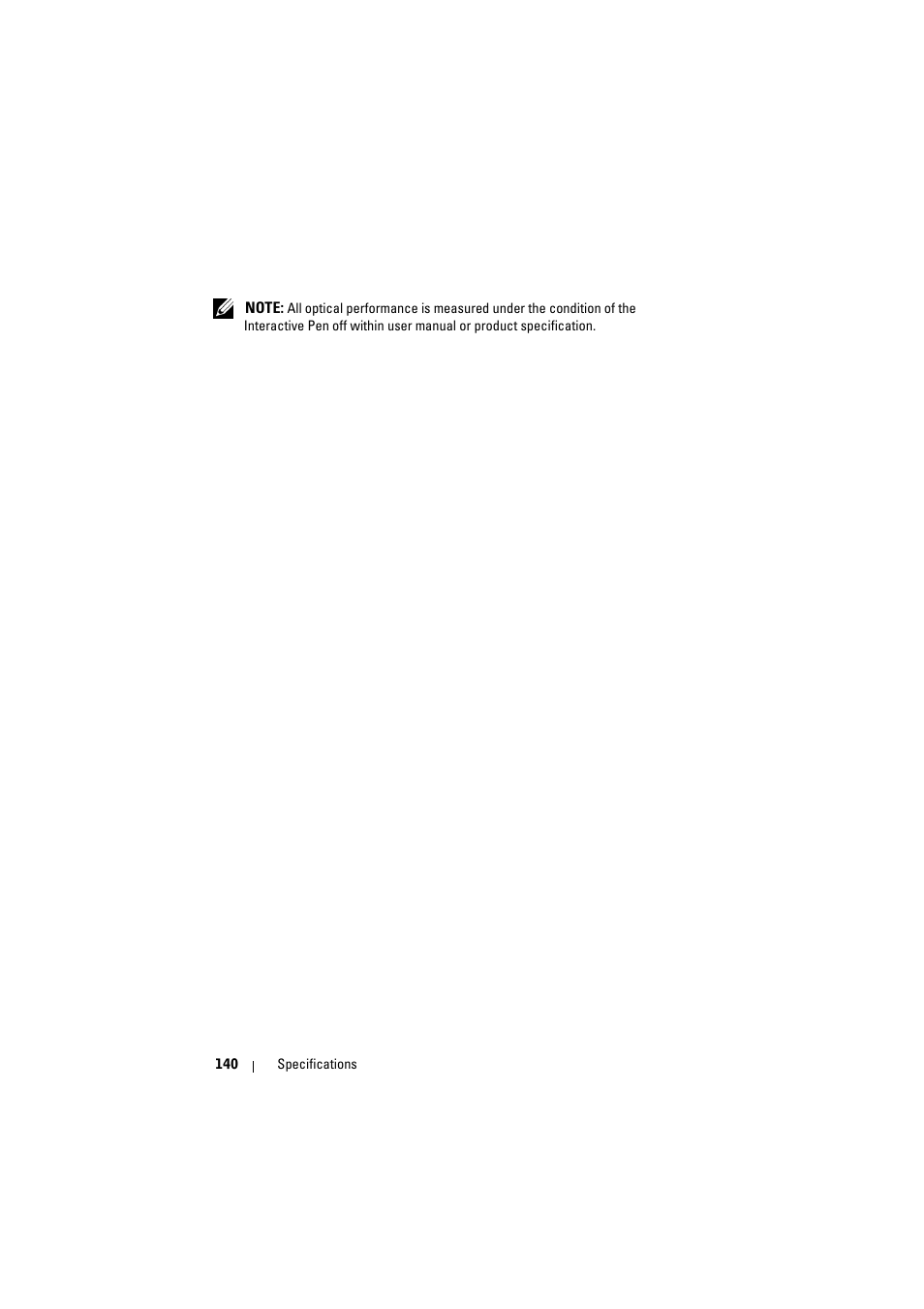 Dell S320wi Projector User Manual | Page 140 / 152