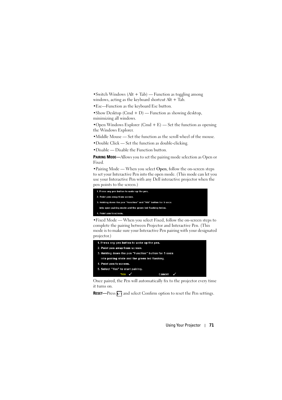 Dell S320wi Projector User Manual | Page 71 / 152