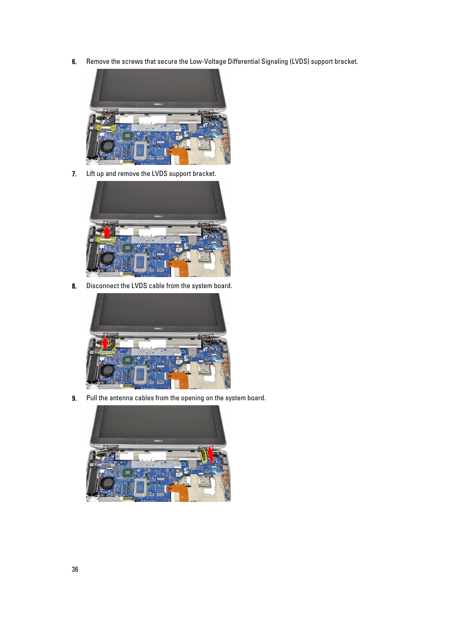 Dell Latitude E6330 (Mid 2012) User Manual | Page 36 / 81