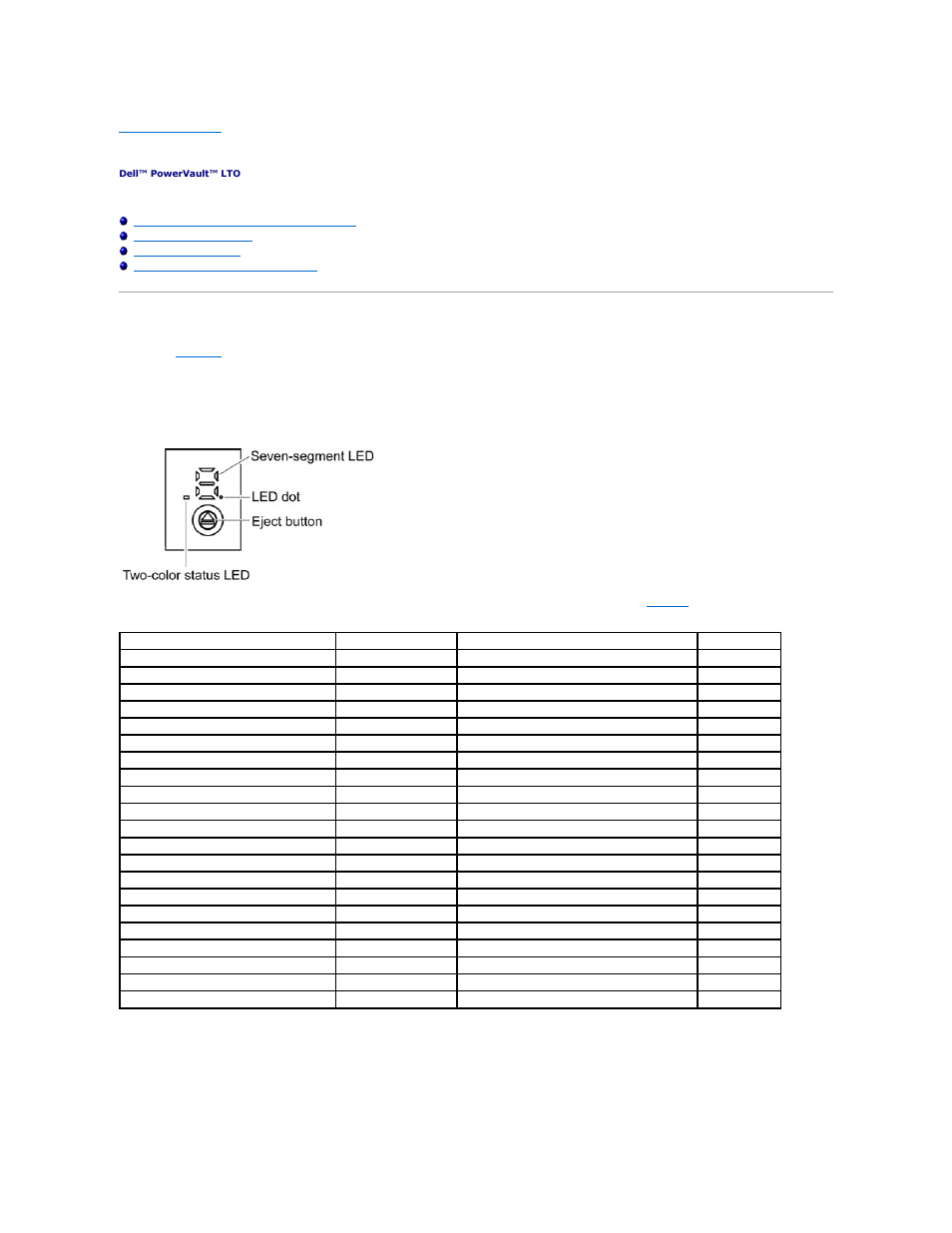Operation, Understanding the lto-4-120 front panel display, Using lto tape cartridges | Dell PowerVault LTO4-120HH User Manual | Page 6 / 25