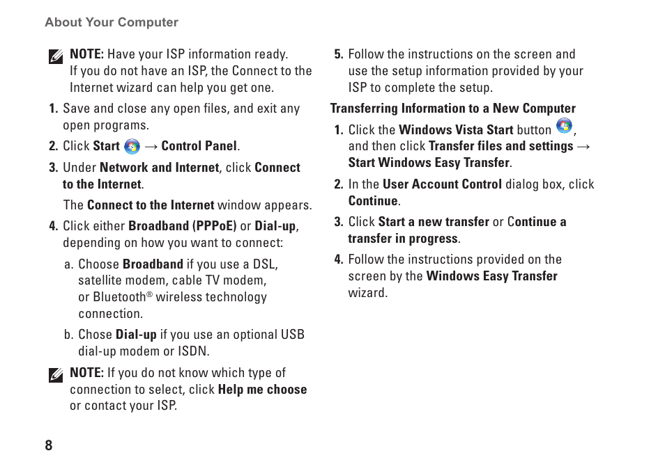 Dell Inspiron 1410 (Late 2008) User Manual | Page 10 / 52