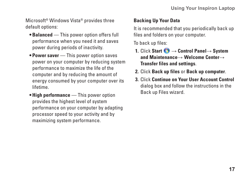 Dell Inspiron 1410 (Late 2008) User Manual | Page 19 / 52