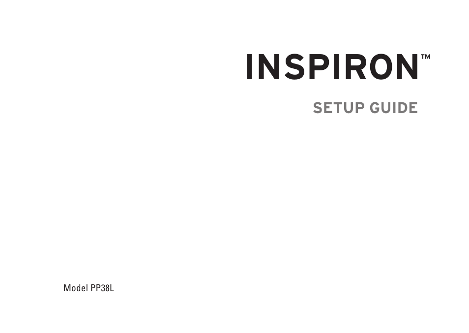 Inspiron | Dell Inspiron 1410 (Late 2008) User Manual | Page 3 / 52
