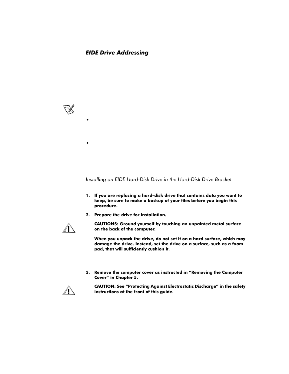 Eide drive addressing, Eide drive addressing -10, Ulyh$gguhvvlqj | Dell OptiPlex G1 User Manual | Page 122 / 164