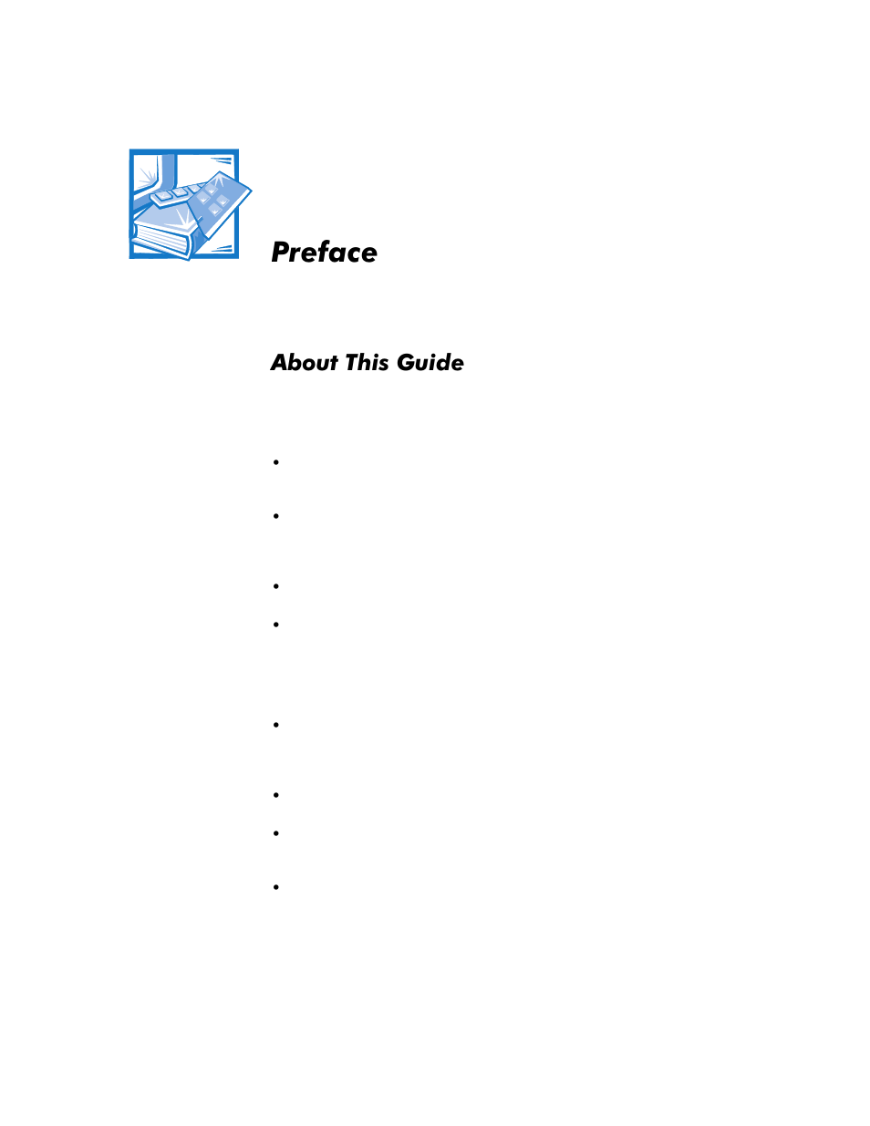 Preface, About this guide, 3uhidfh | Erxw7klv*xlgh | Dell OptiPlex G1 User Manual | Page 9 / 164