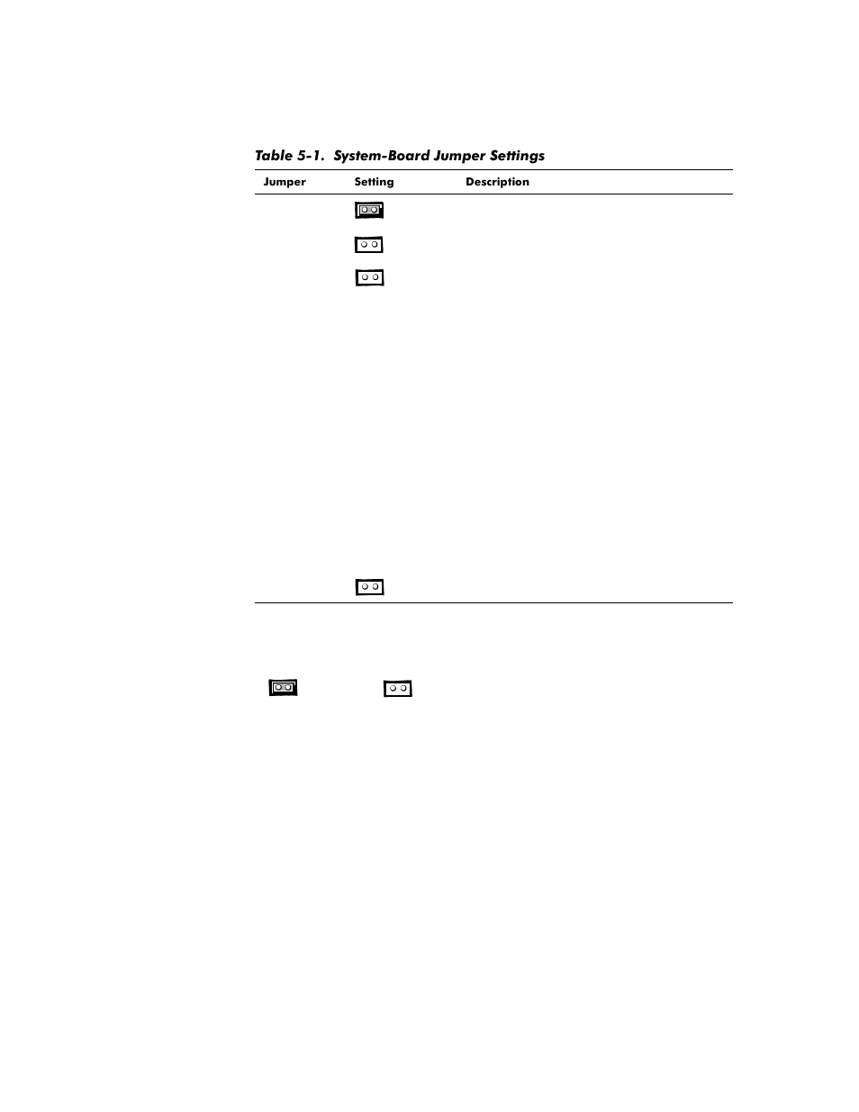 Table 5-1, System-board jumper settings -10 | Dell OptiPlex G1 User Manual | Page 90 / 164