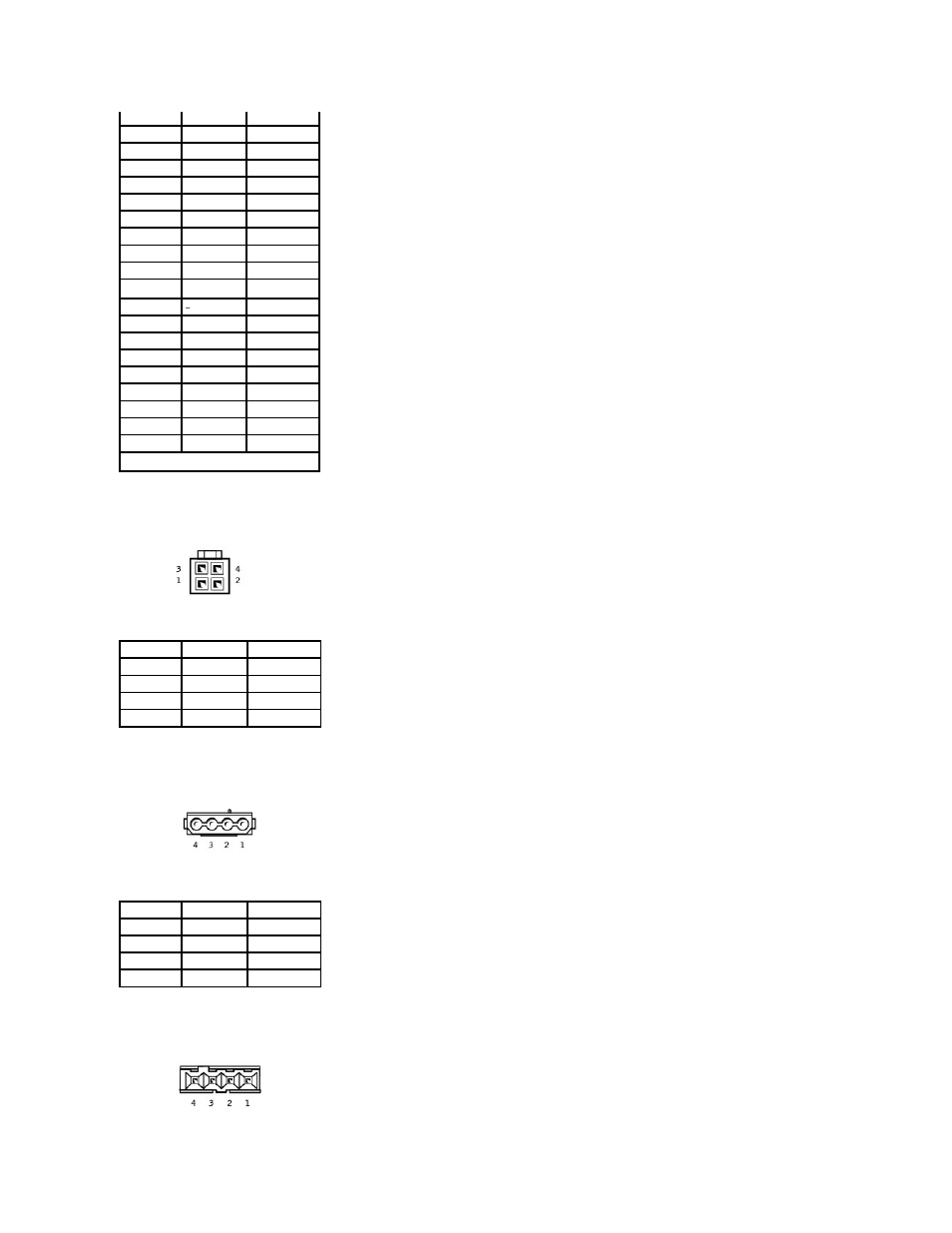 Dc power connector p2, Dc power connector p7 | Dell Dimension 4300 User Manual | Page 49 / 54