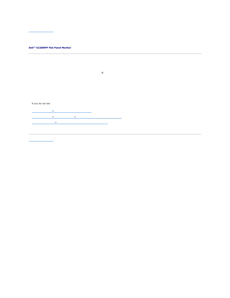 Setting up your monitor | Dell E228WFP Monitor User Manual | Page 21 / 37