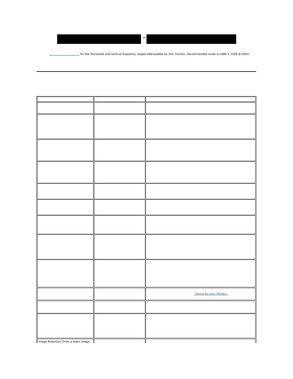 General problems | Dell E228WFP Monitor User Manual | Page 34 / 37