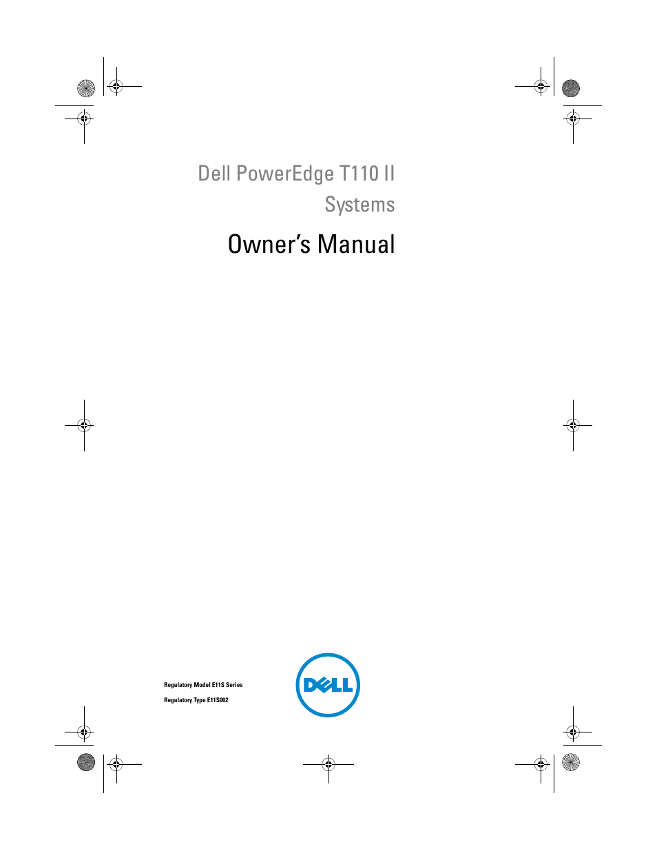 Dell PowerEdge T110 II User Manual | 142 pages