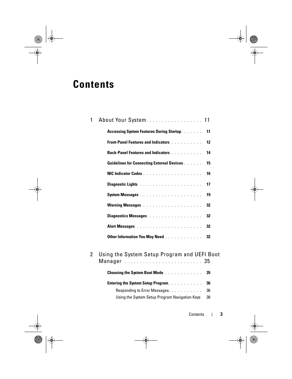 Dell PowerEdge T110 II User Manual | Page 3 / 142