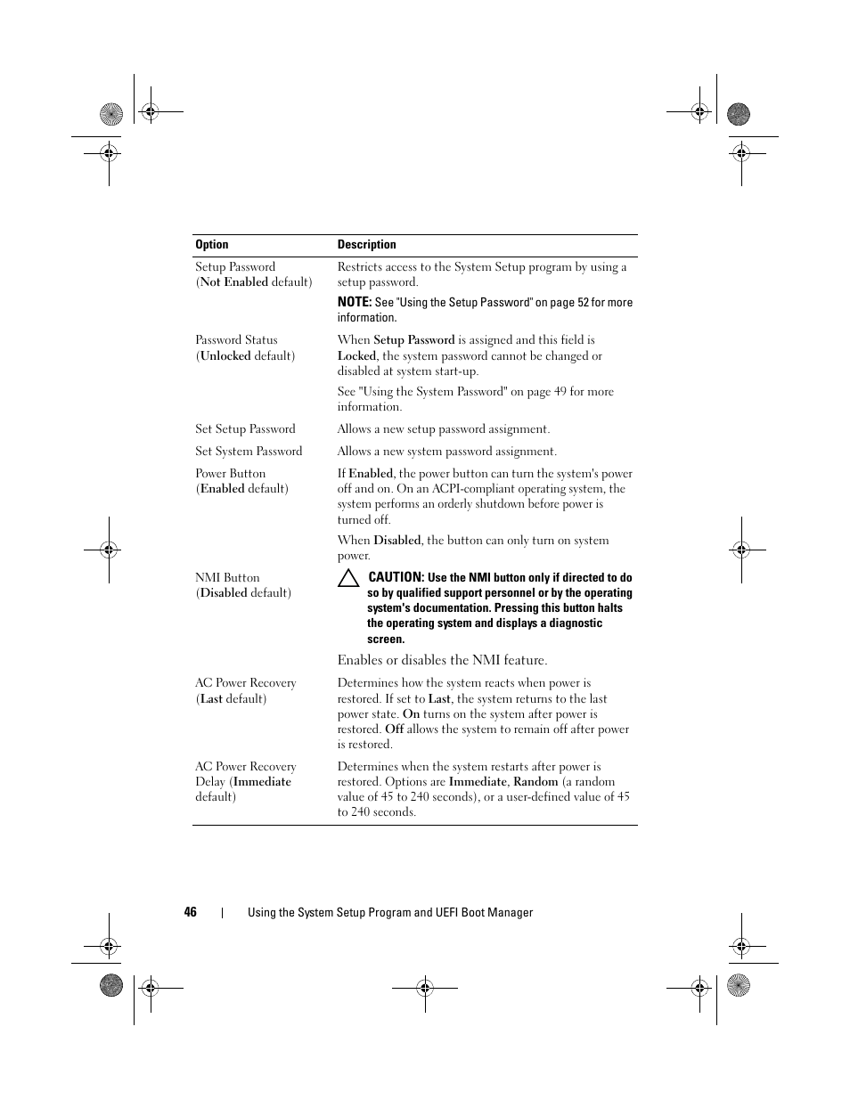Dell PowerEdge T110 II User Manual | Page 46 / 142