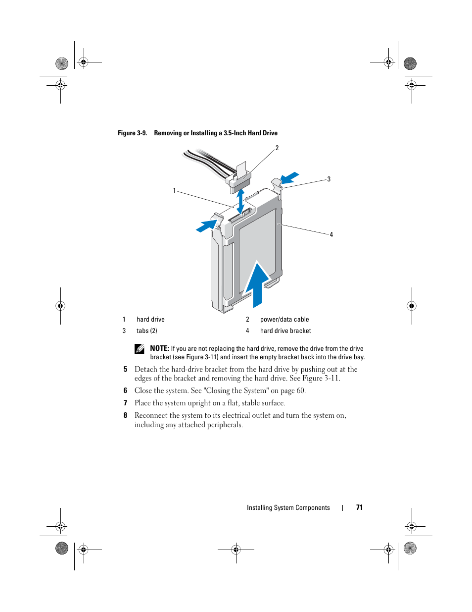 Dell PowerEdge T110 II User Manual | Page 71 / 142