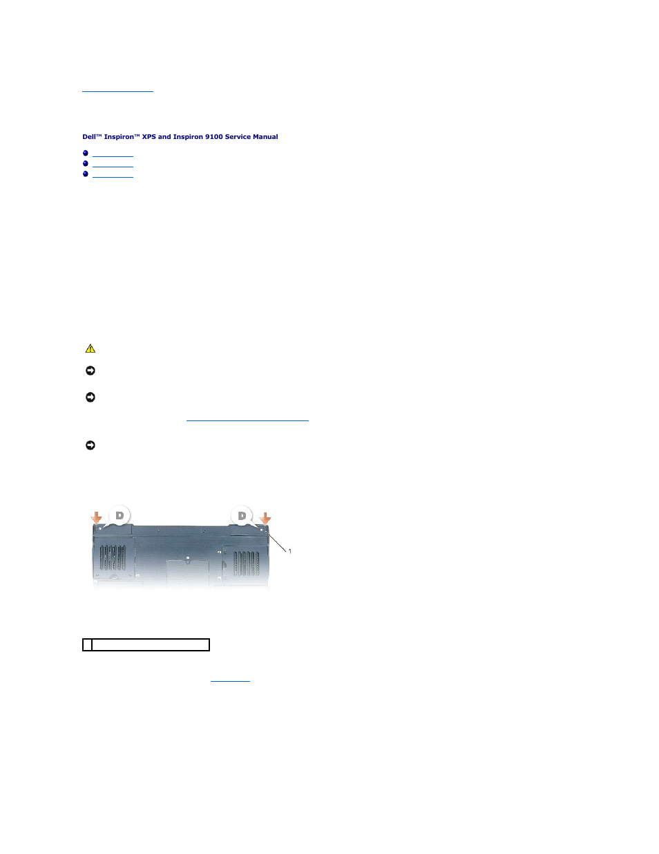 Display assembly and display latch | Dell Inspiron 9100 User Manual | Page 10 / 51