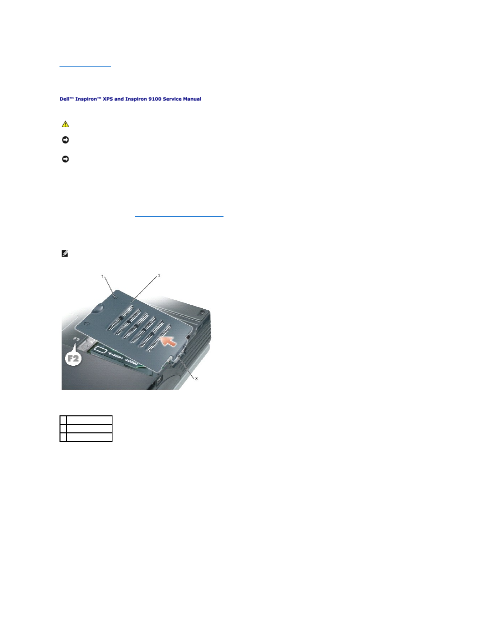 Fans | Dell Inspiron 9100 User Manual | Page 16 / 51