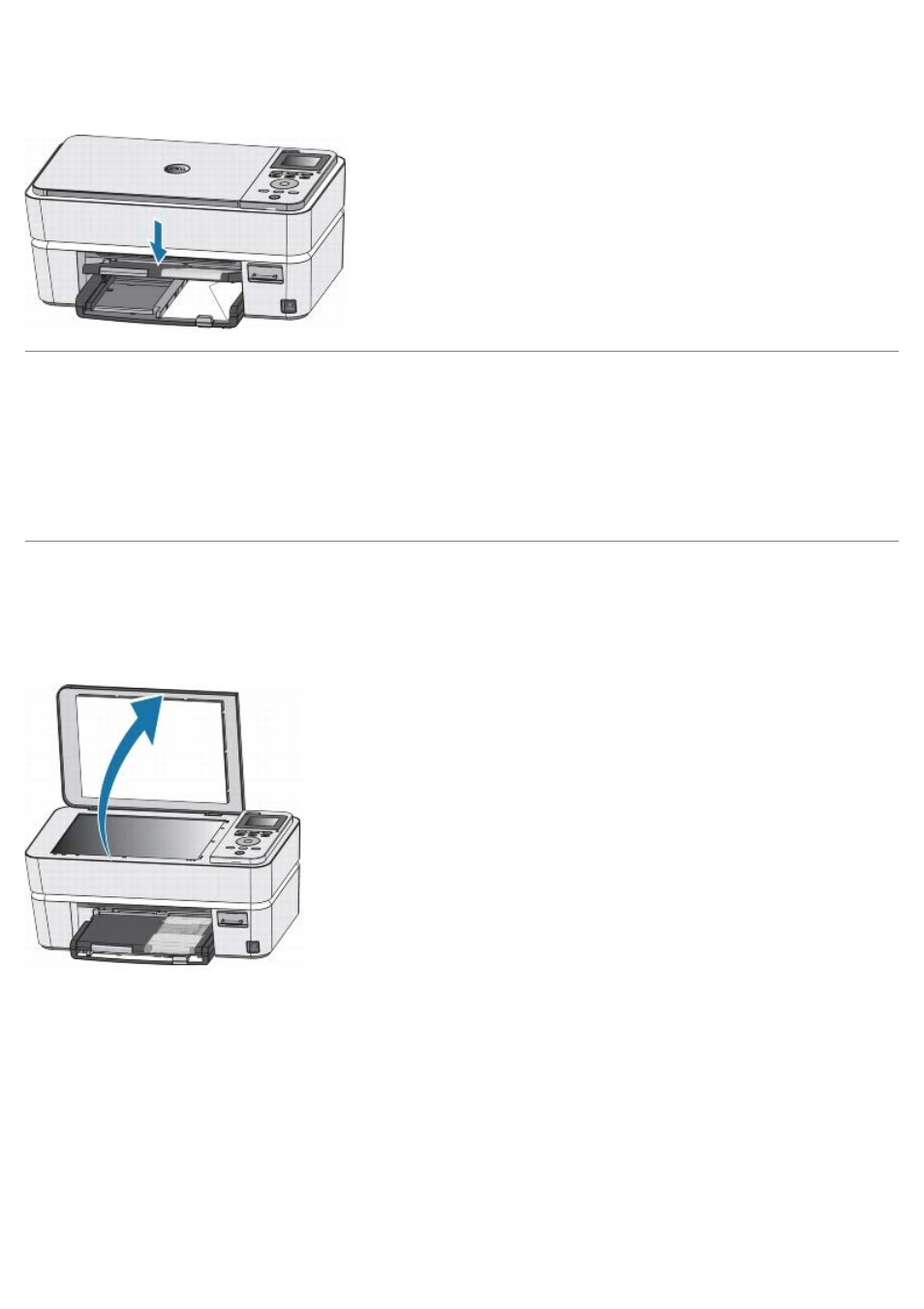 Loading labels, Loading original documents | Dell P703w All In One Photo Printer User Manual | Page 40 / 105