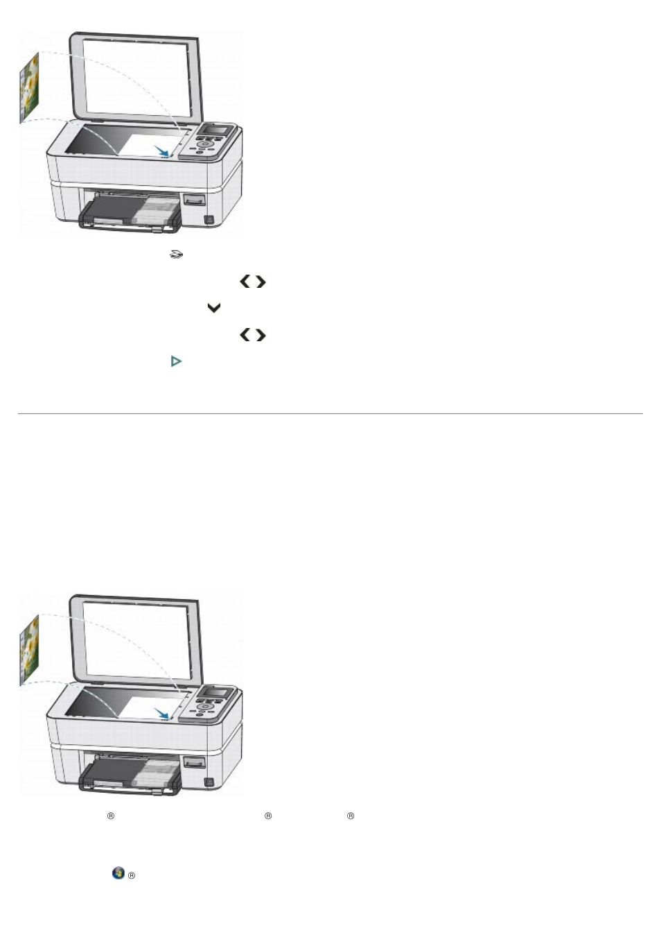 Scanning using the computer, Scanning photos | Dell P703w All In One Photo Printer User Manual | Page 85 / 105