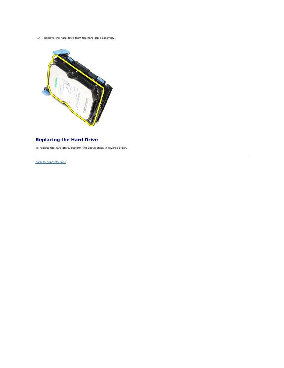Replacing the hard drive | Dell OptiPlex 380 (Late 2009) User Manual | Page 24 / 49