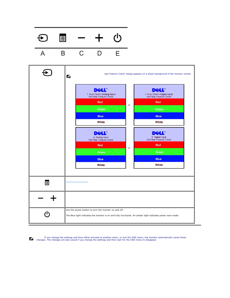 Using the osd menu | Dell SE198WFP Monitor User Manual | Page 20 / 32