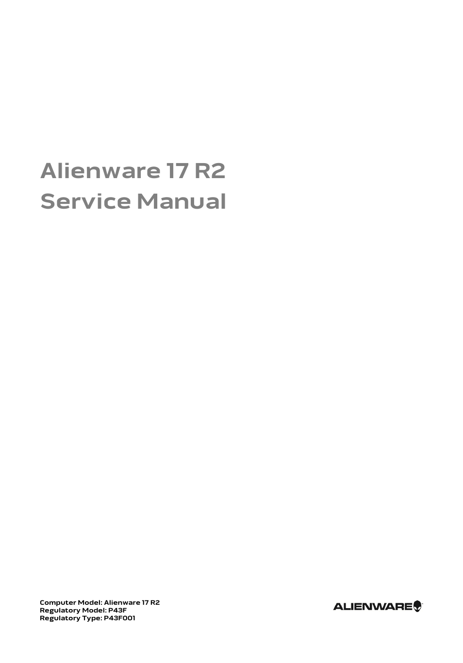 Dell Alienware 17 R2 (Early 2015) User Manual | 144 pages