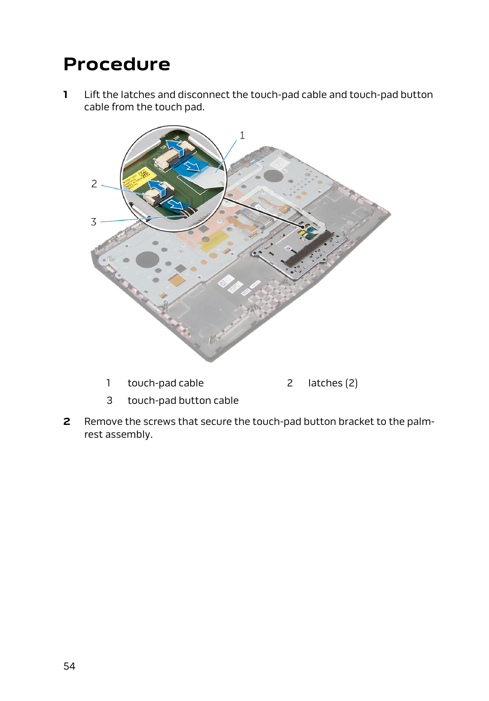 Procedure | Dell Alienware 17 R2 (Early 2015) User Manual | Page 54 / 144