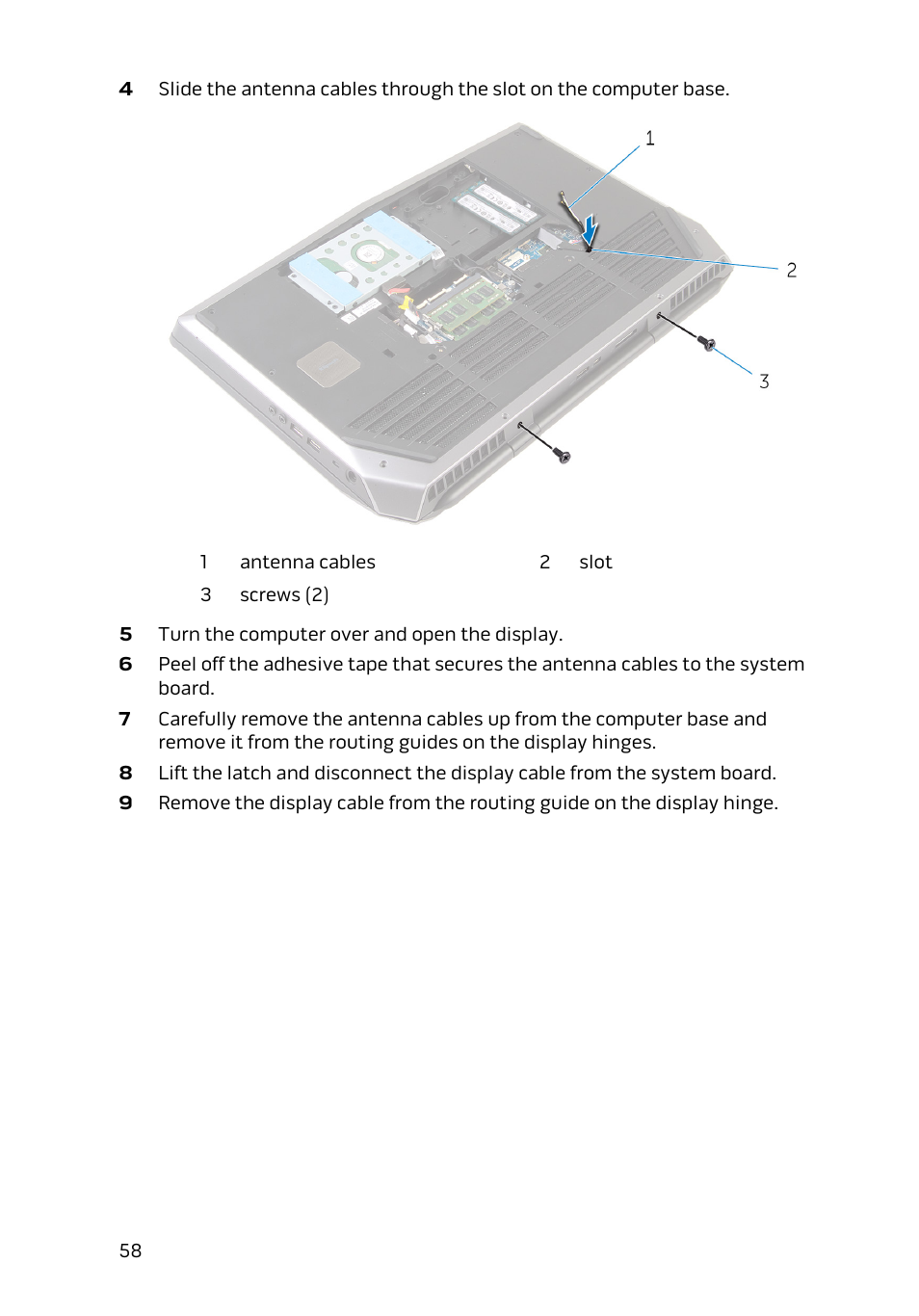 Dell Alienware 17 R2 (Early 2015) User Manual | Page 58 / 144