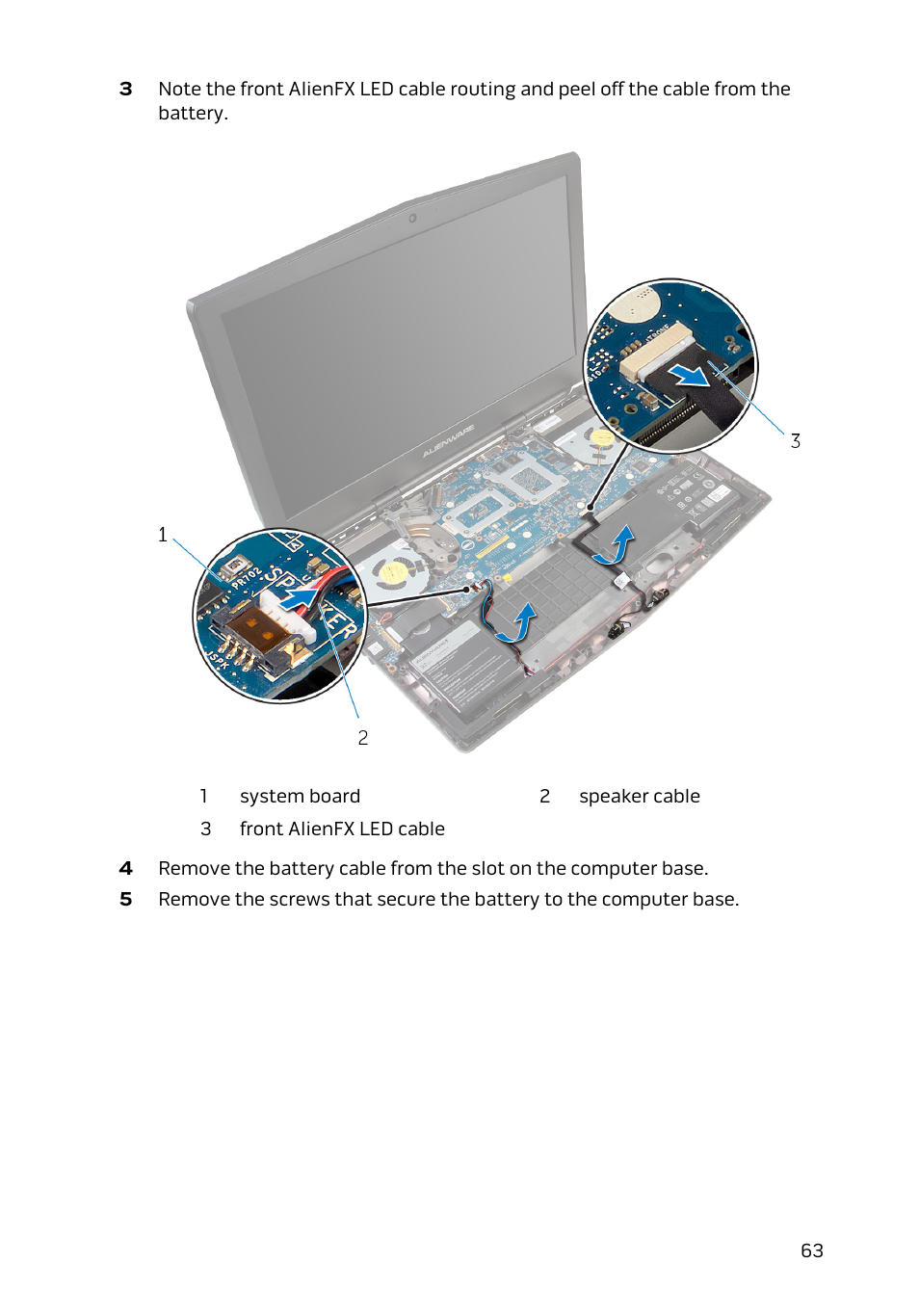 Dell Alienware 17 R2 (Early 2015) User Manual | Page 63 / 144