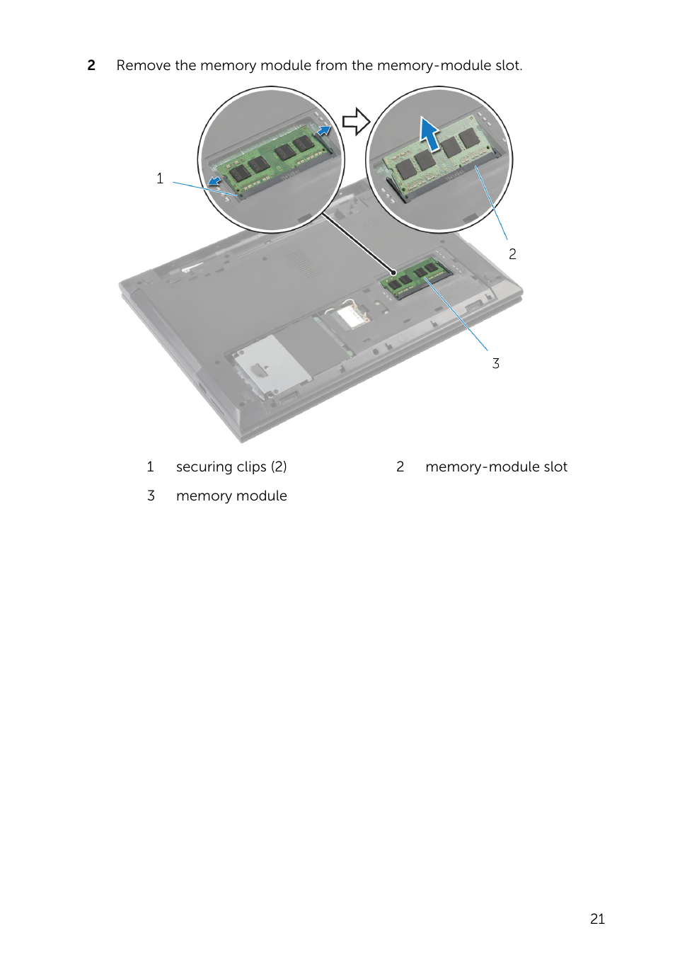 Dell Inspiron 14 (3443, Early 2015) User Manual | Page 21 / 88