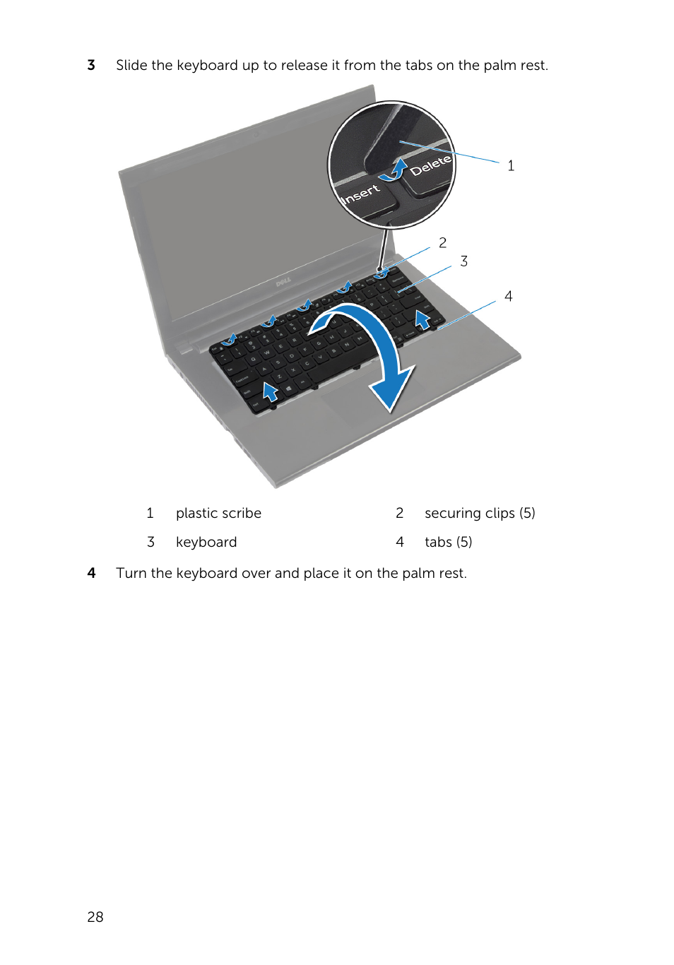 Dell Inspiron 14 (3443, Early 2015) User Manual | Page 28 / 88