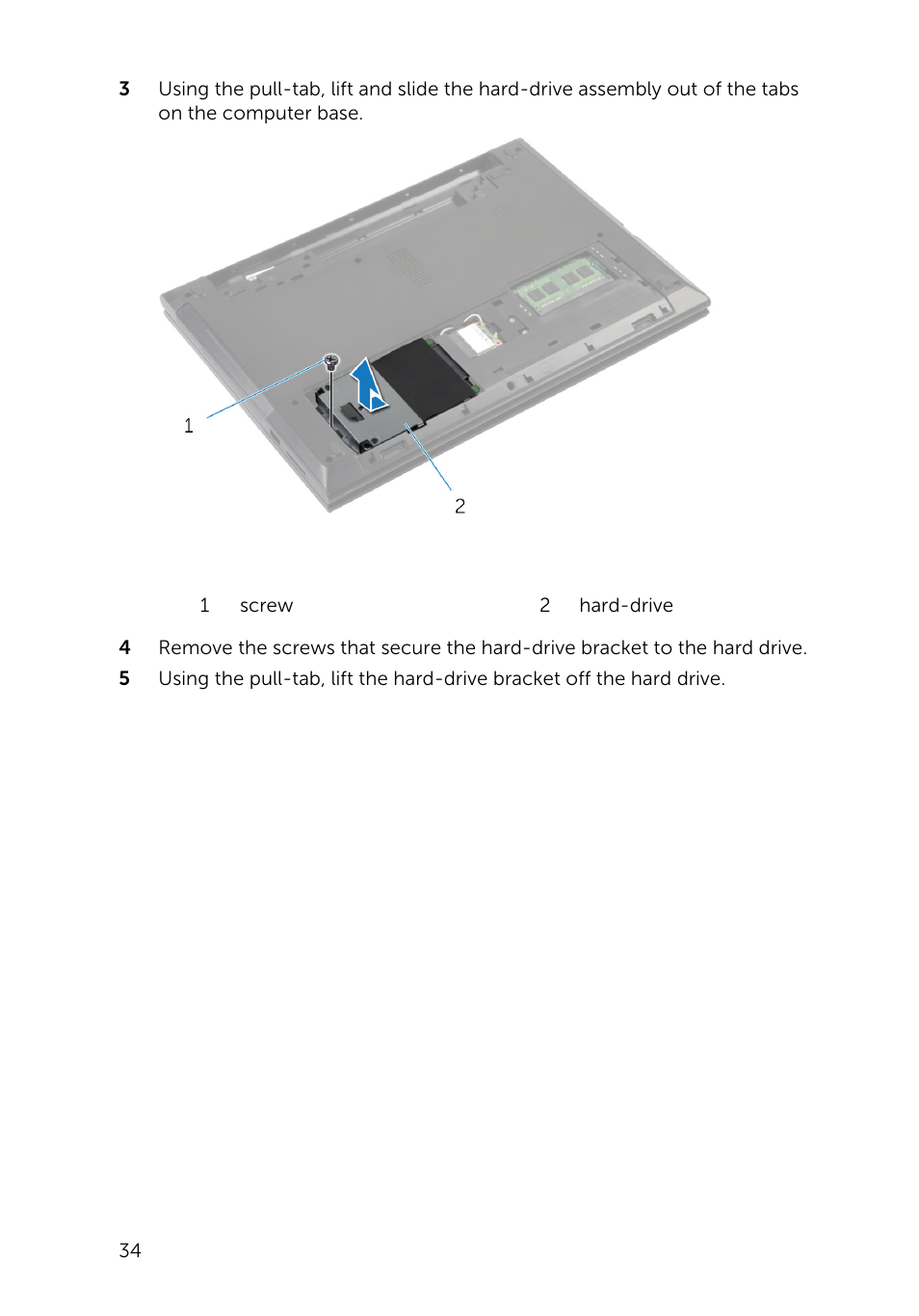 Dell Inspiron 14 (3443, Early 2015) User Manual | Page 34 / 88