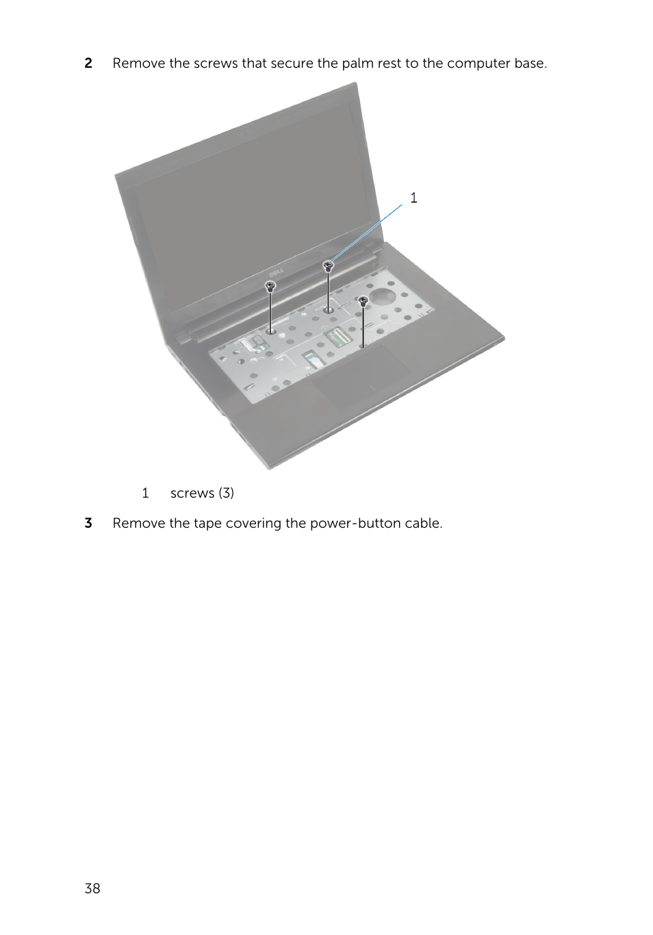 Dell Inspiron 14 (3443, Early 2015) User Manual | Page 38 / 88