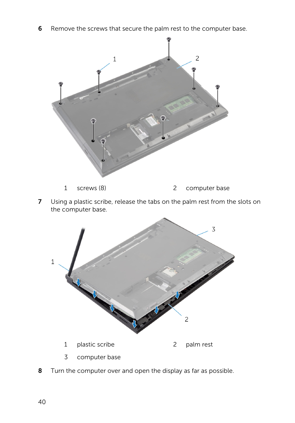 Dell Inspiron 14 (3443, Early 2015) User Manual | Page 40 / 88