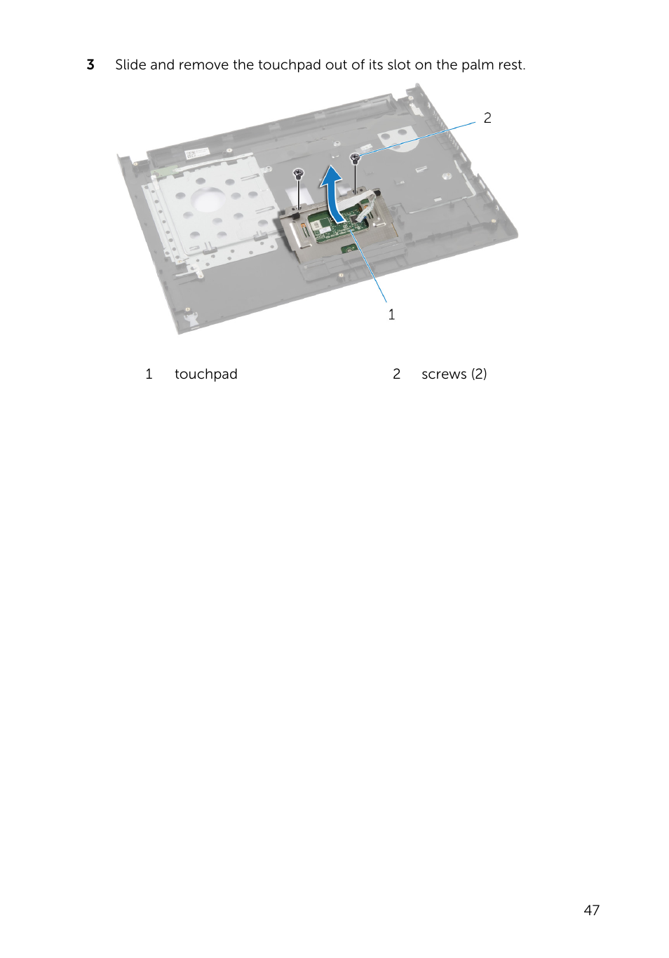 Dell Inspiron 14 (3443, Early 2015) User Manual | Page 47 / 88