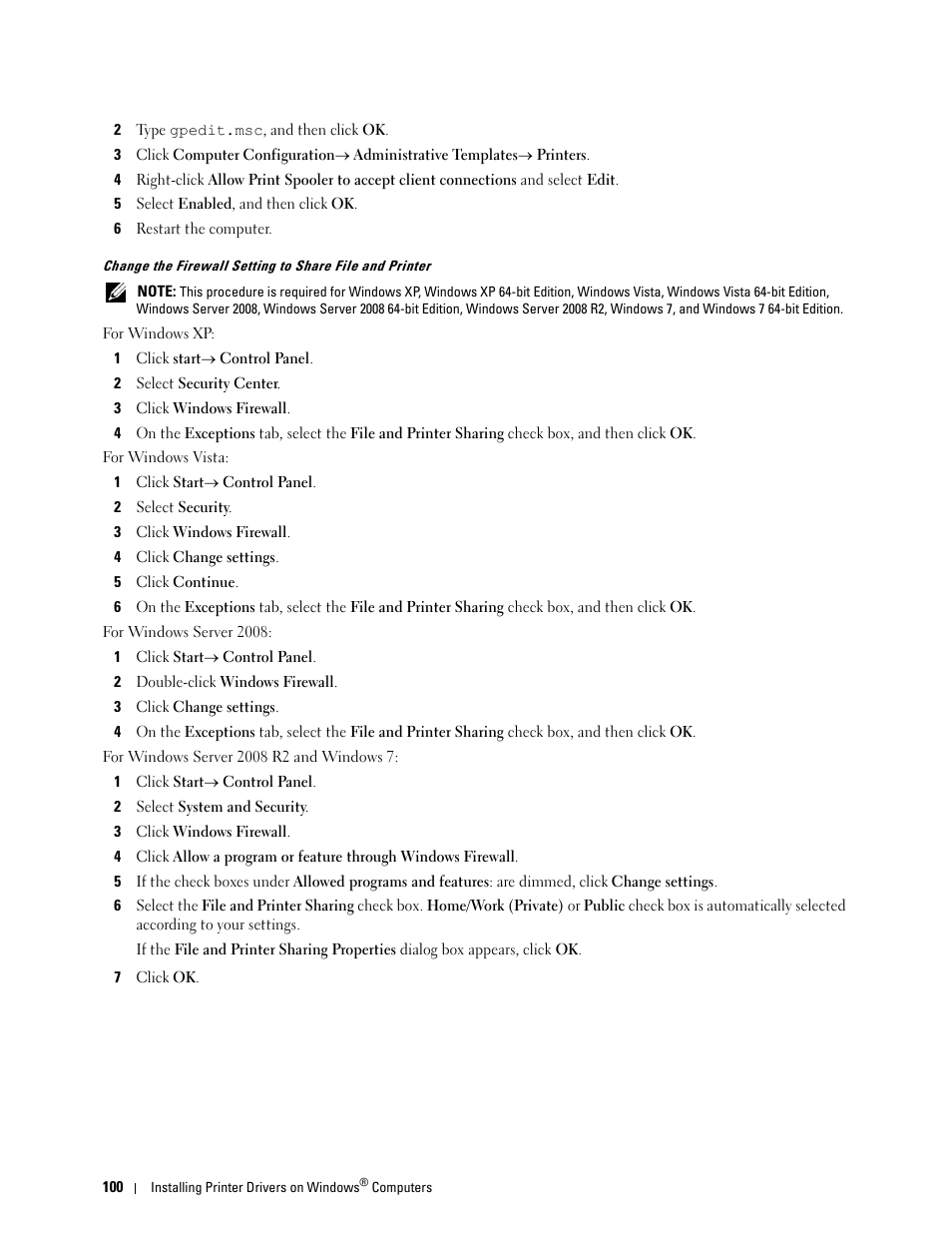 Dell C3765dnf Color Laser Printer User Manual | Page 102 / 578